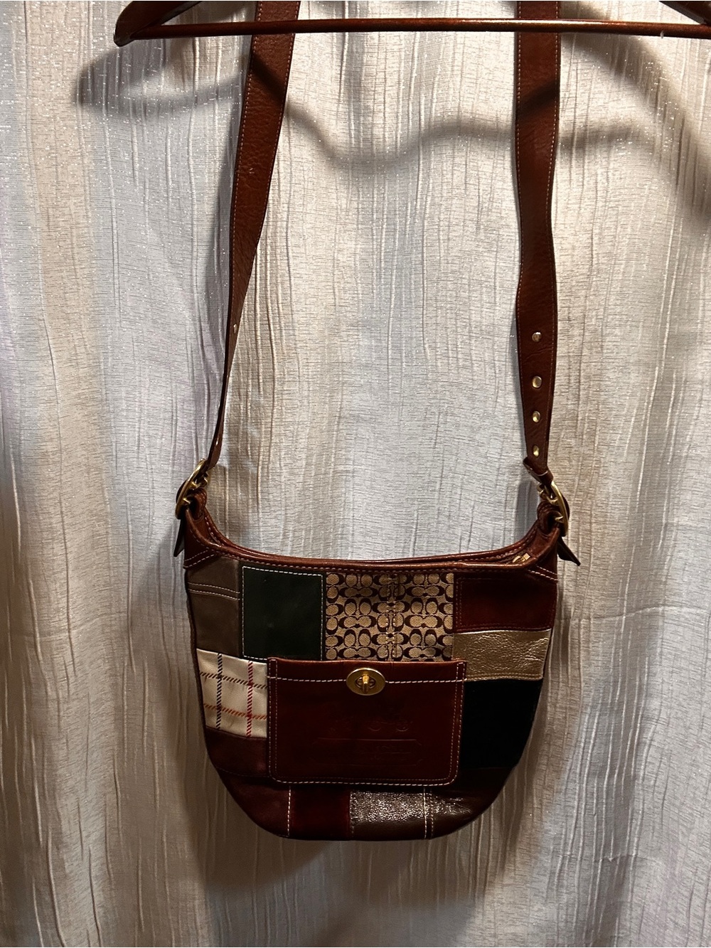 Coach Vintage Coach 11356 Bleecker Holiday Patchwork